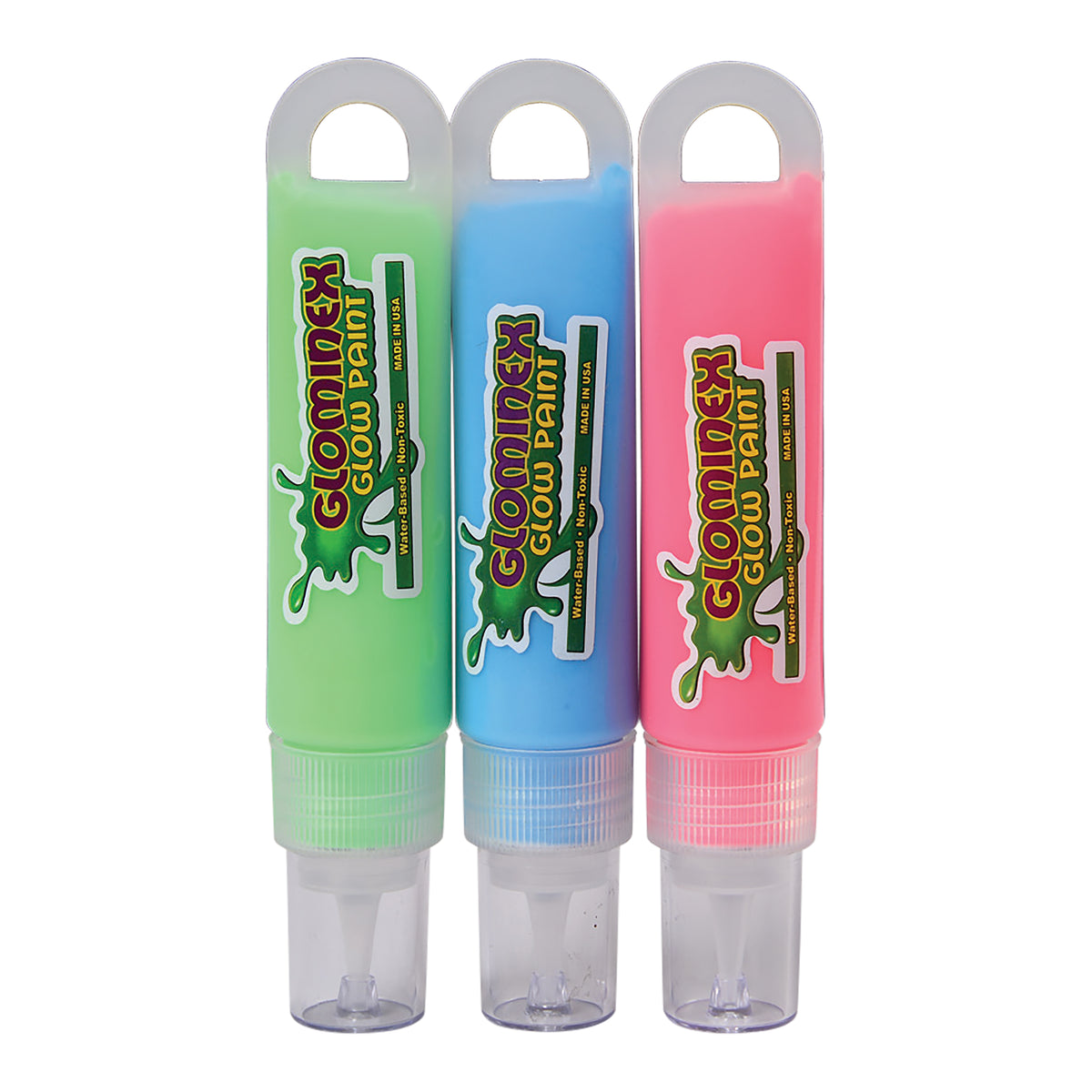 Glominex Glow Paint 1 Oz/3-Pc