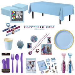 Frozen Birthday Party Mid Kit - For 8 Guests