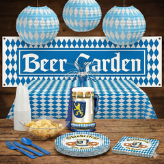 49 Pcs Oktoberfest Party Kit | For 8 Guests