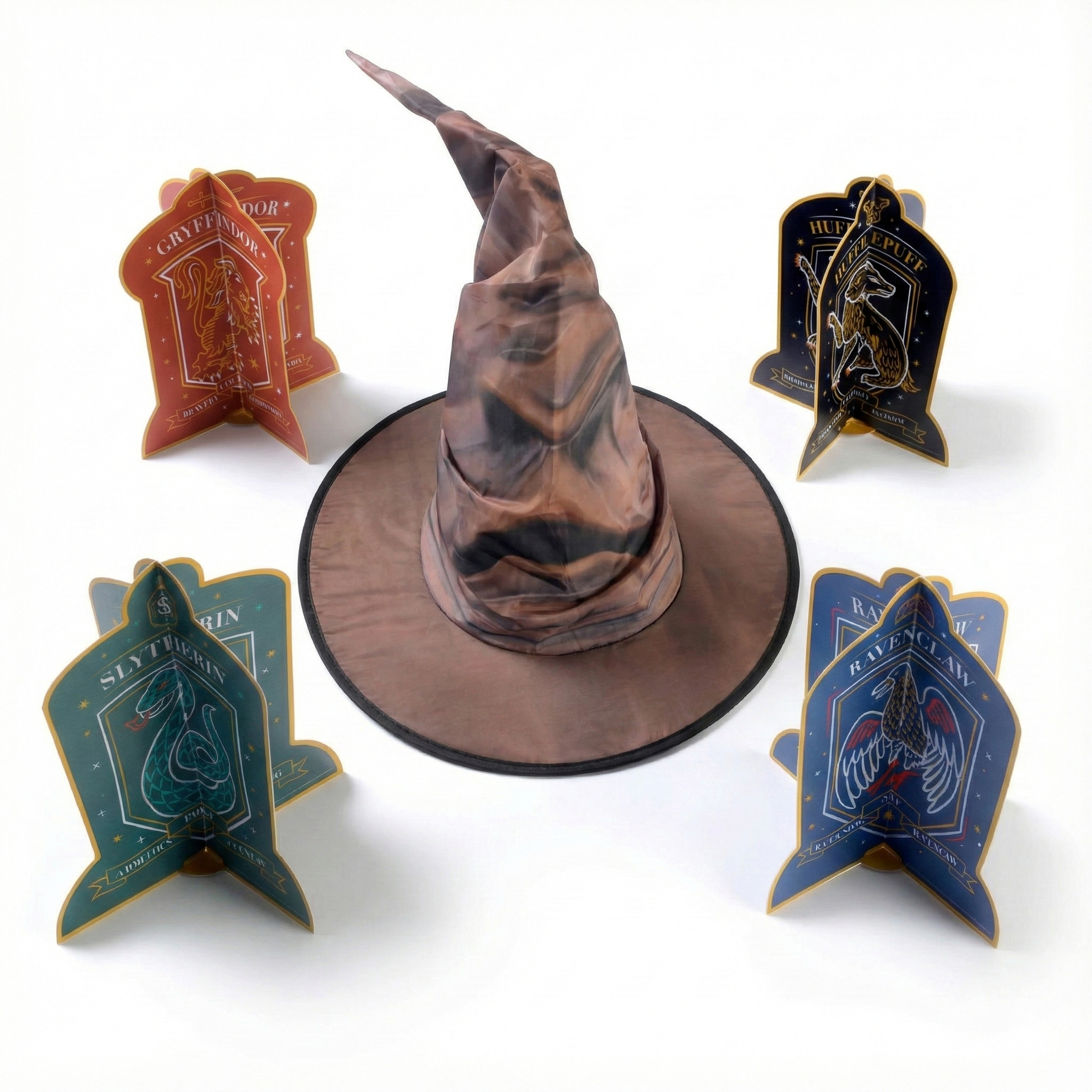 Hogwarts Houses 3D Table Decorating Kit