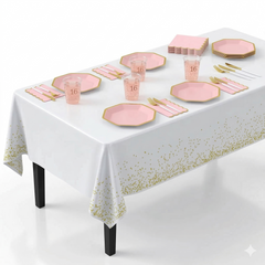 116 Pcs Sweet Sixteen Party Kit - For 20 Guests