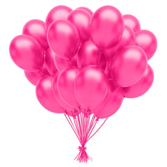 Little Gym - 12 In. Hot Pink Balloons | 72 Count