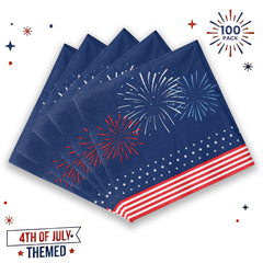 Starburst Luncheon Napkins - 20 Ct.