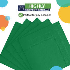Emerald Green Luncheon Napkins | 1800 Count
