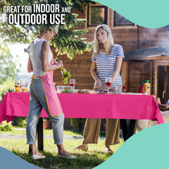 40 in. x 300 Ft. Premium Hot Pink Table Roll