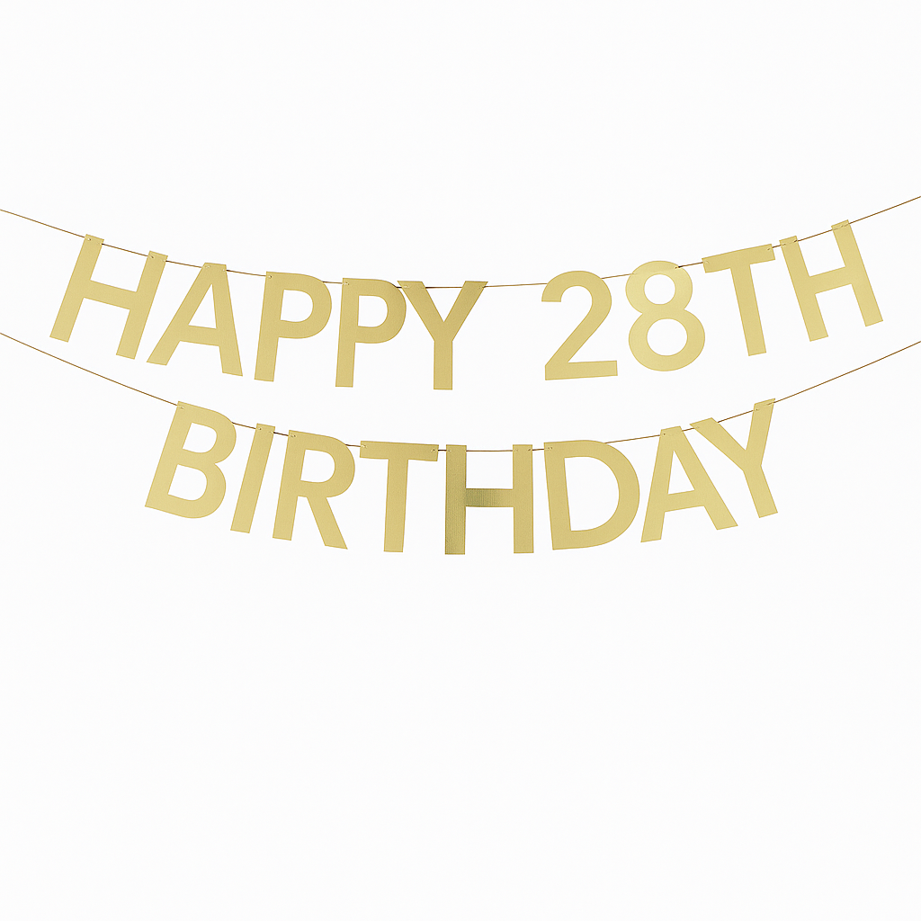 Bright Pastel Customizable Milestone Birthday Banner