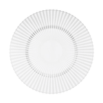 Gemstone Collection Crystal 11 Inch Plates - 10 Ct.