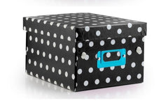 holiday center gift supplies decorative gift box with polka dots