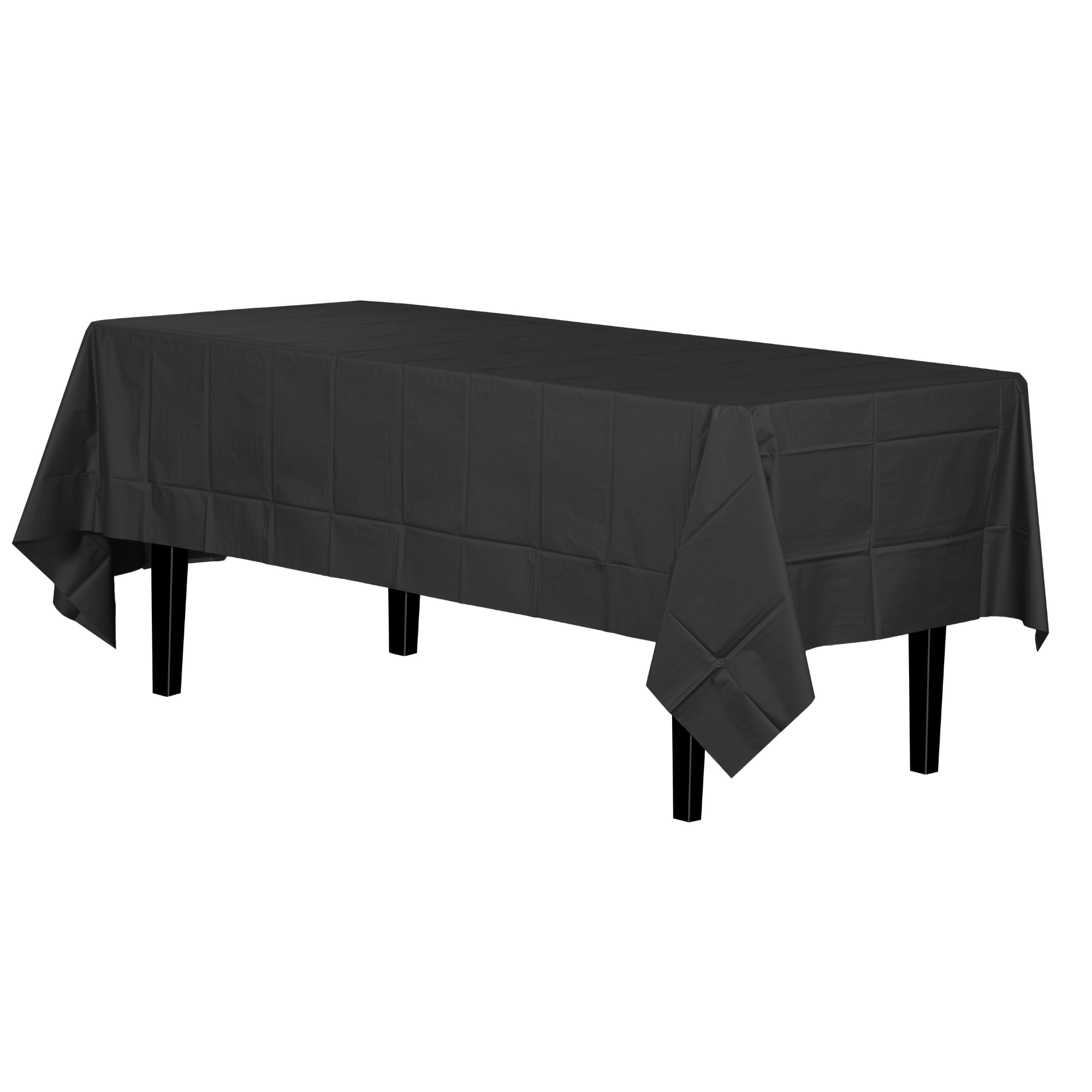 Black Table Covers | 12 Pack