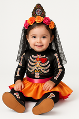 Infant Sweetie Skull Halloween Costume