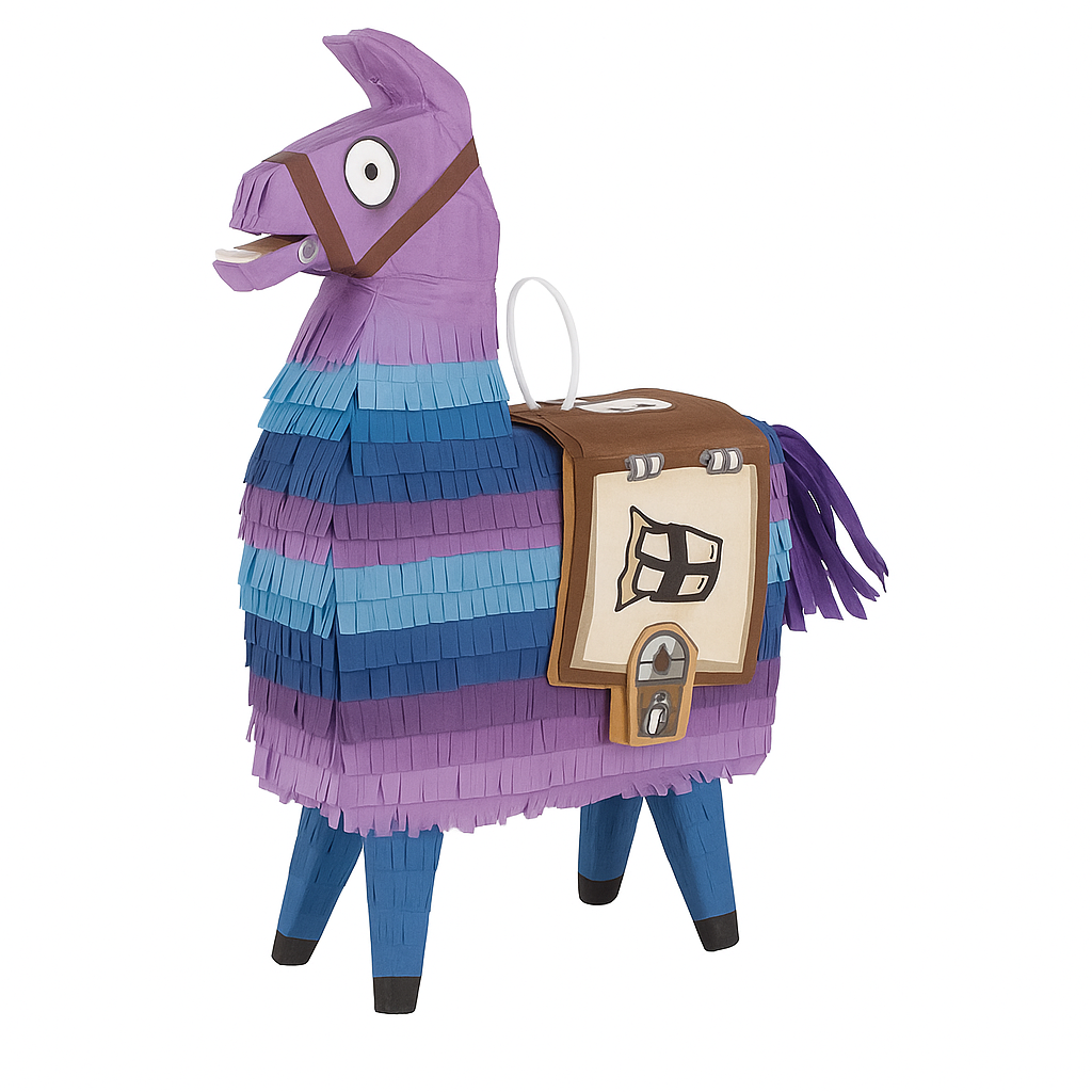 3D Fortnite Loot Llama Pinata