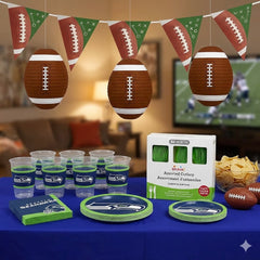 Seattle Seahawks Mid Party Kit | For 24 People