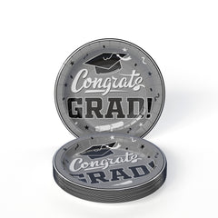 White/Silver Graduation Combo Pack | Service For 8