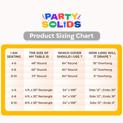 Clear Plastic Table Covers | 12 Pack | 54 in. x 108 in.