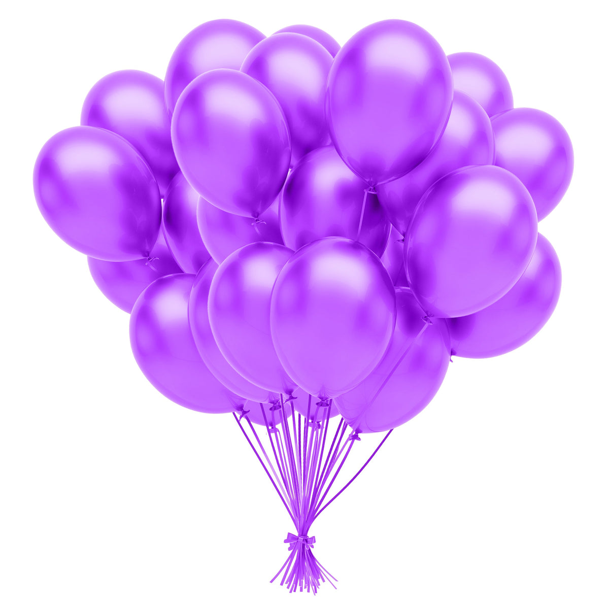 Unleashed - 12 In. Purple Balloons | 72 Count