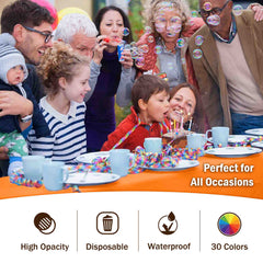 Unleashed - Orange Plastic Table Cover | Case of 48