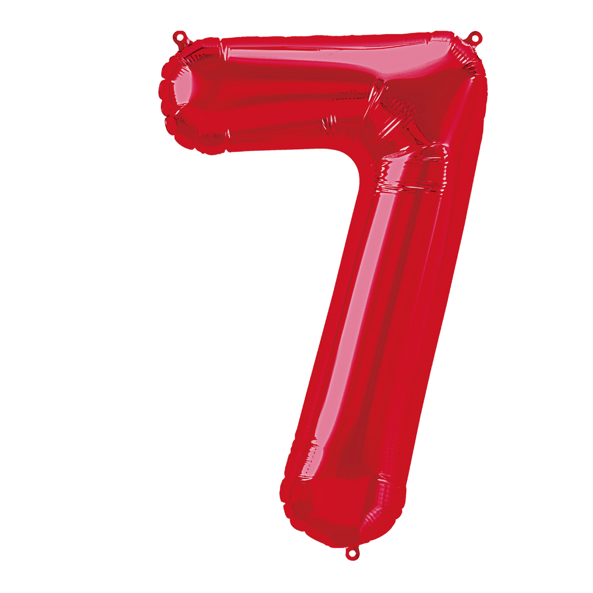 34" Red Number 7 Balloon