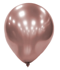 6ct, 12" Platinum Rose Gold Balloon