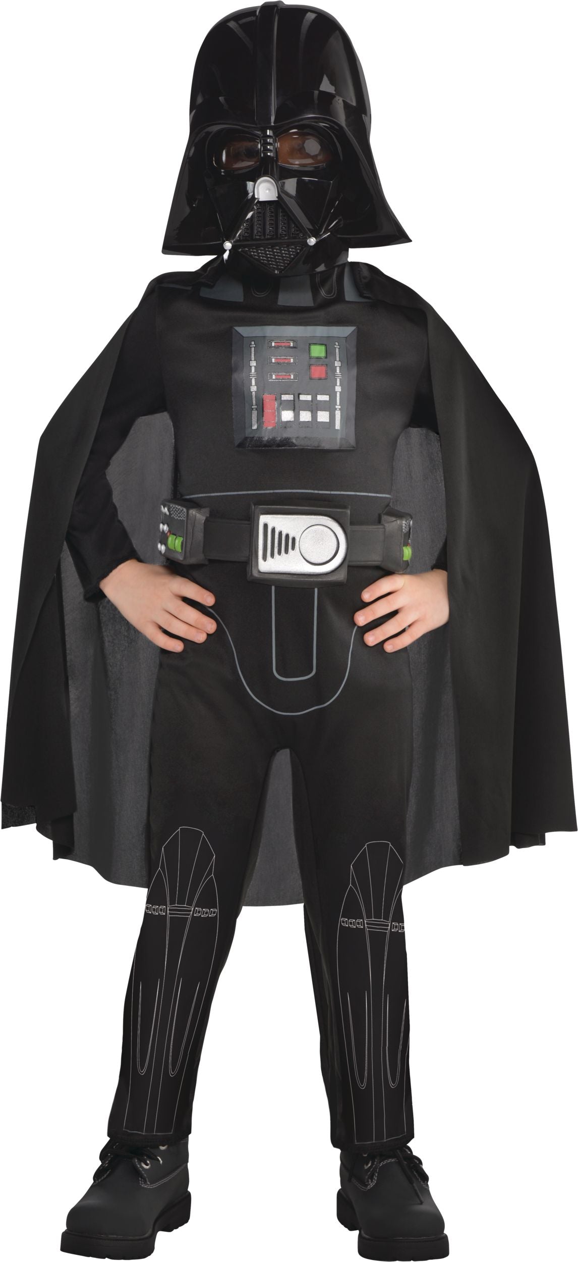 Kids' Star Wars Darth Vader Costume with Mask & Breathing Simulator - Child S (4-6)