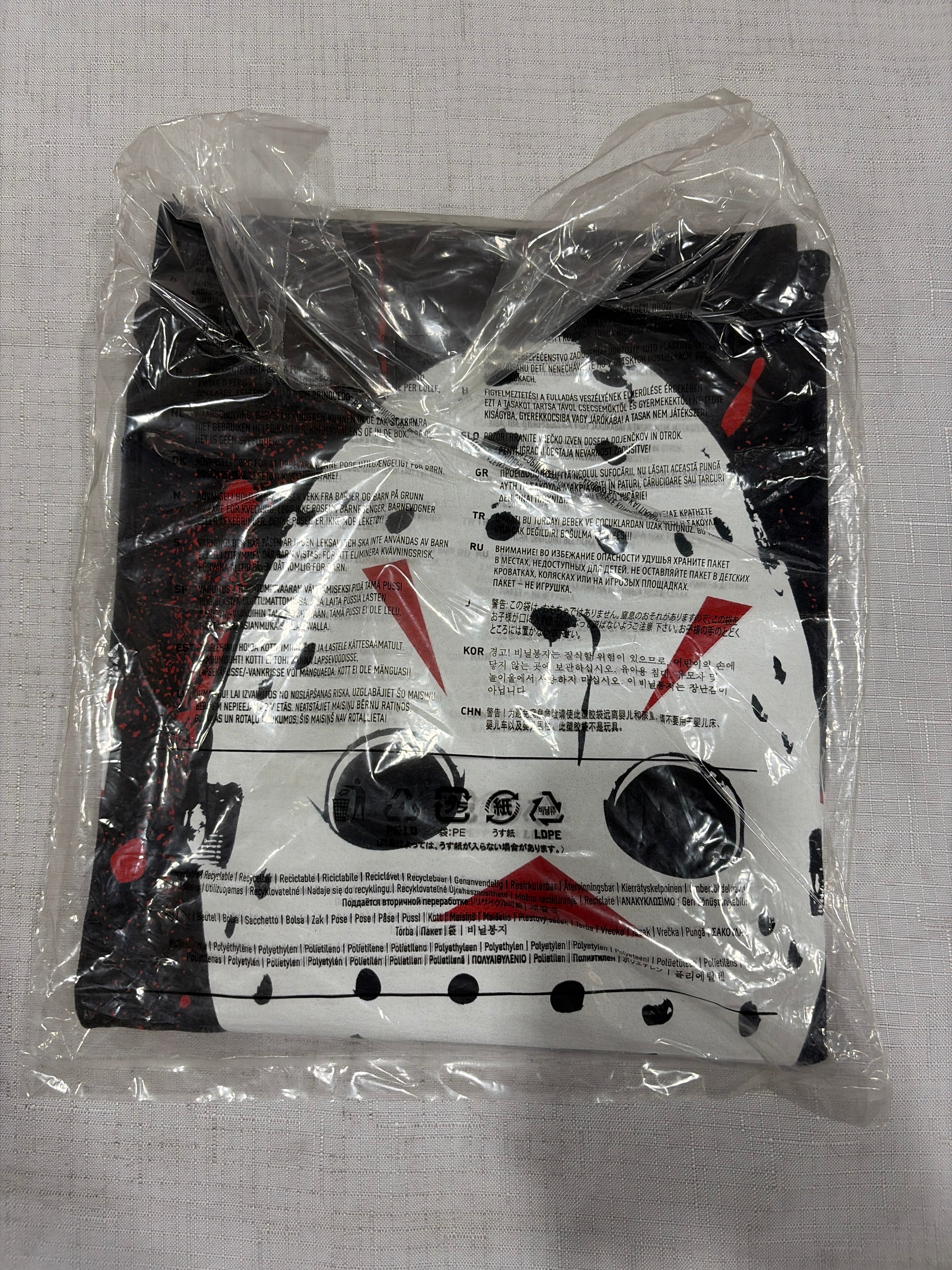 Adult Friday the 13th Jason Mask T-Shirt - Adult XL