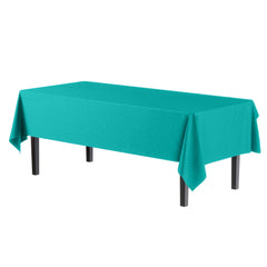 Unleashed - Teal Plastic Table Cover | Case of 48