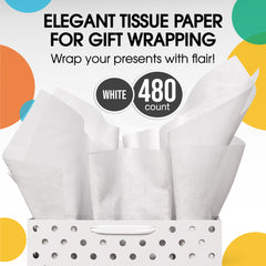 White Tissue Paper 20 X 30 | 480 Sheets