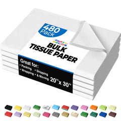 White Tissue Paper 20 X 30 | 480 Sheets
