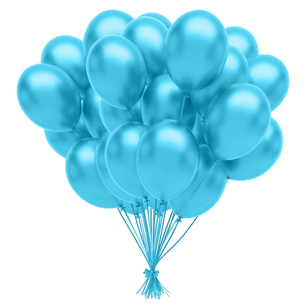 Little Gym - 12 In. Turquoise Balloons | 72 Count