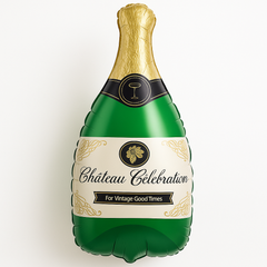 Giant Champagne Bottle Foil Balloon