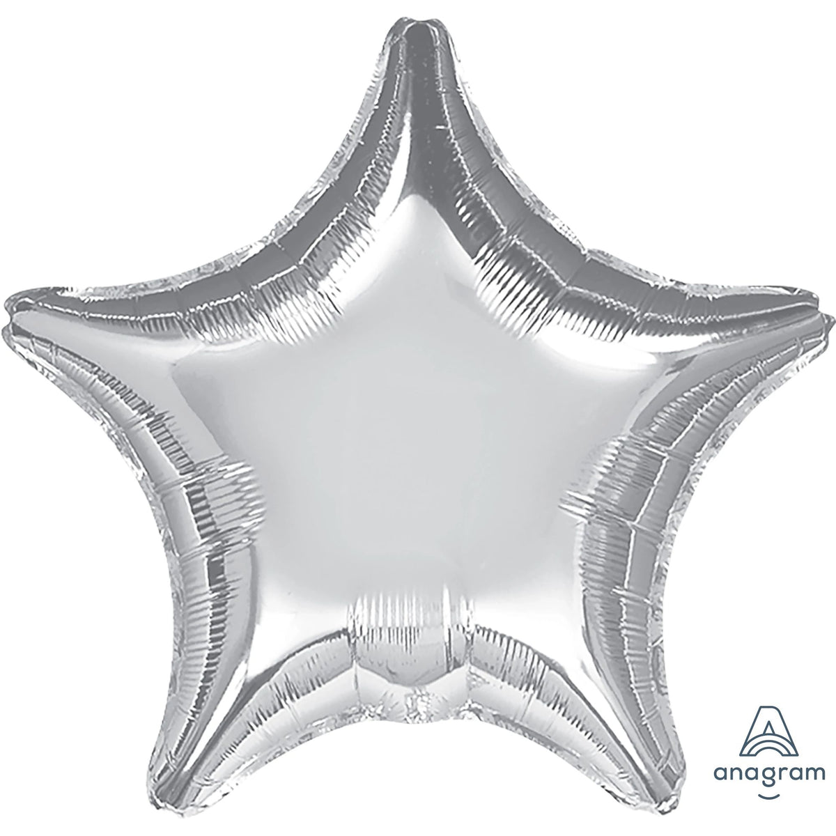 Shimmering Silver Star Foil Balloon - 32 Inch