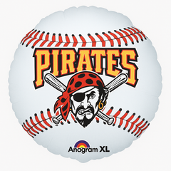 Pirates Baseball 18" Mylar Balloon