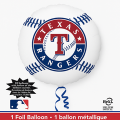 Rangers Baseball 18-Inch Mylar Balloon