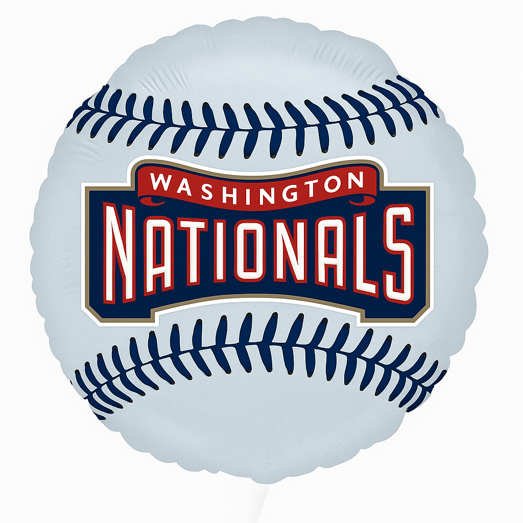 Washington Nationals 18" Mylar Foil Balloon