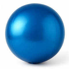 Royal Blue 16" Metallic Orb Foil Balloon