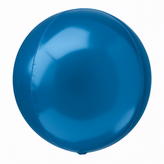 Royal Blue 16" Geometric Foil Balloon
