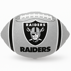 18-Inch Raiders Football Foil Balloon