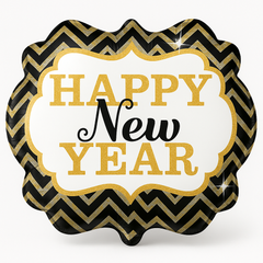 25-Inch Happy New Year Foil Balloon Marquee