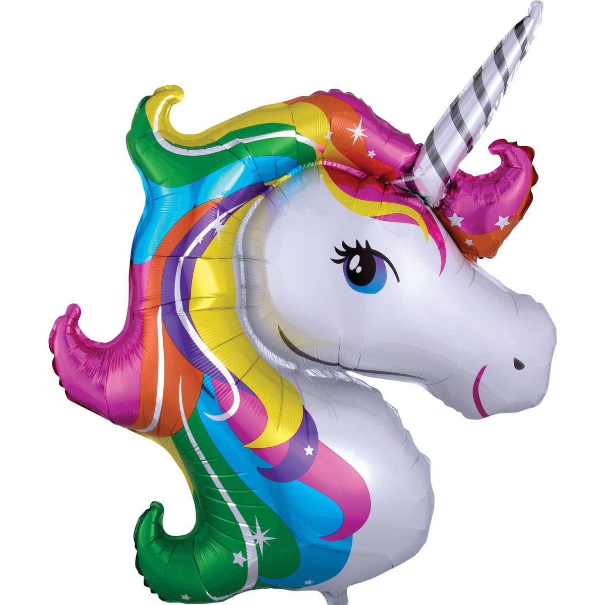 Rainbow Unicorn Foil Super Shape Balloon
