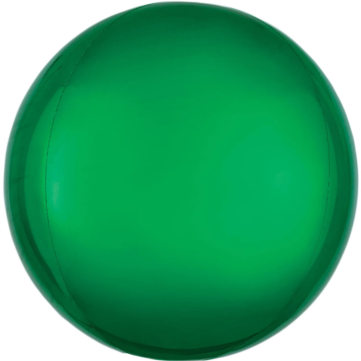 Festive Green Metallic Orbz Balloon - 16 Inch
