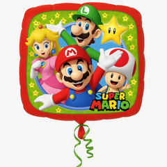 Super Mario Bros 18" Foil Mylar Balloon