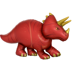 Giant Triceratops Foil Balloon - 42 Inch