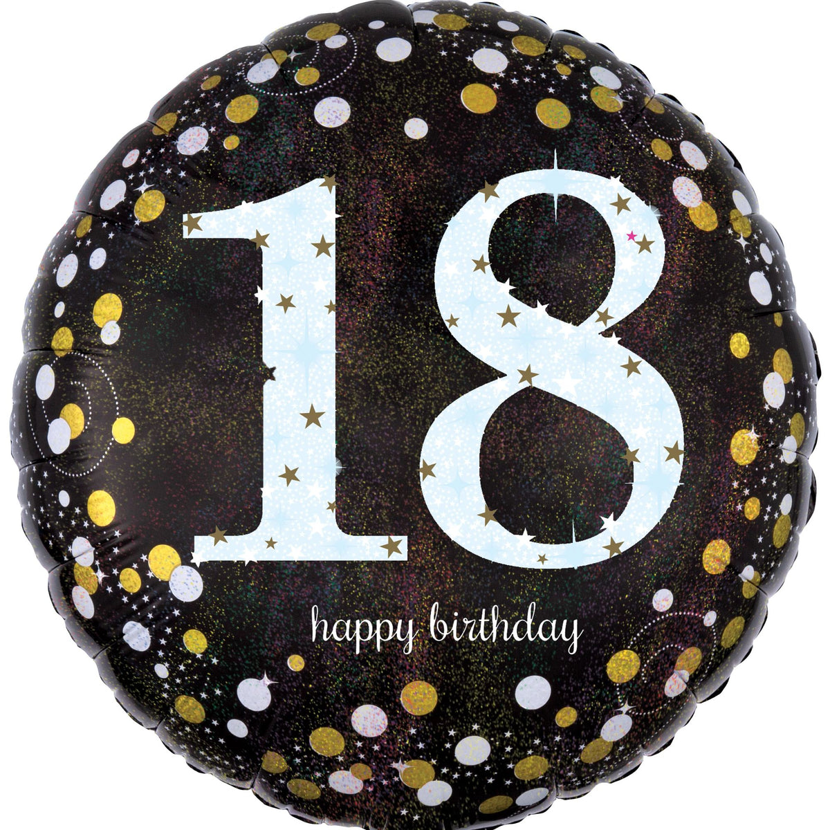 Sparkling 18th Birthday Foil Balloon