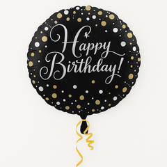 Sparkling Celebration Happy Birthday Foil Balloon - 18-inch