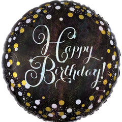 Sparkling Celebration Happy Birthday Foil Balloon