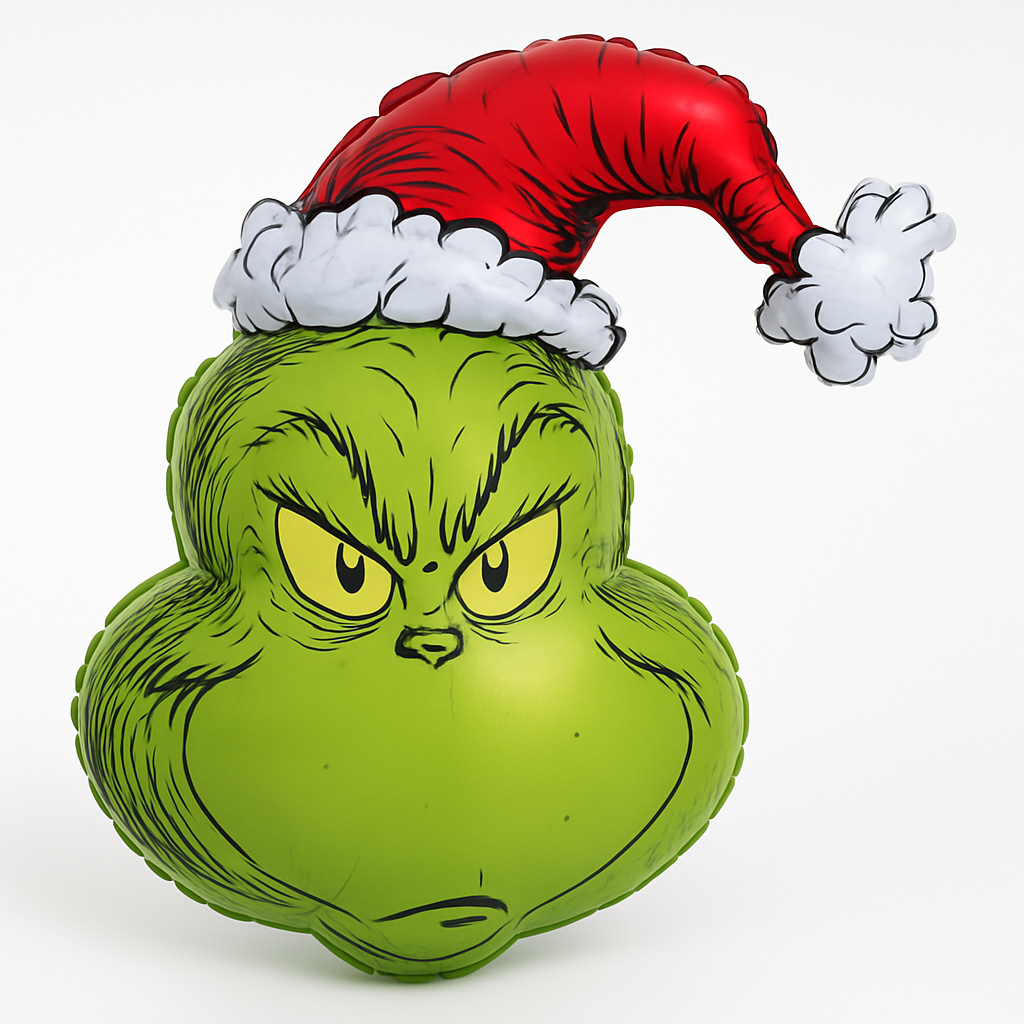 Christmas Grinch Super Shape Foil Balloon