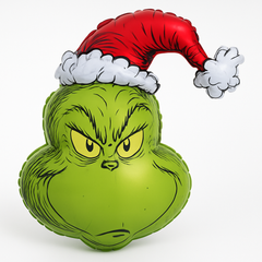 Christmas Grinch Super Shape Foil Balloon