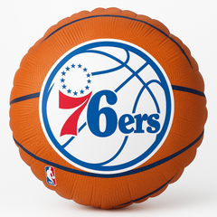 Philadelphia 76ers 18" Foil Mylar Balloon