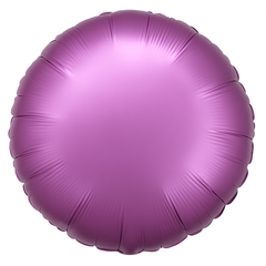 Flamingo Circle Metallic Foil Balloon