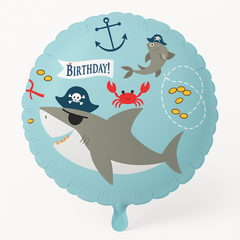 Ahoy 1st Birthday Foil Balloon - 18 Inches
