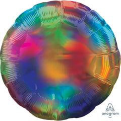 Iridescent Rainbow Foil Balloon